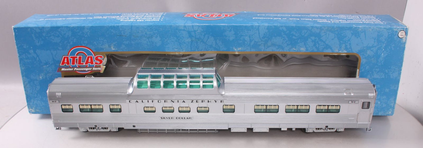 Atlas 30011531 O WP California Zephyr "Silver Dollar" Streamlined Dome Car #811