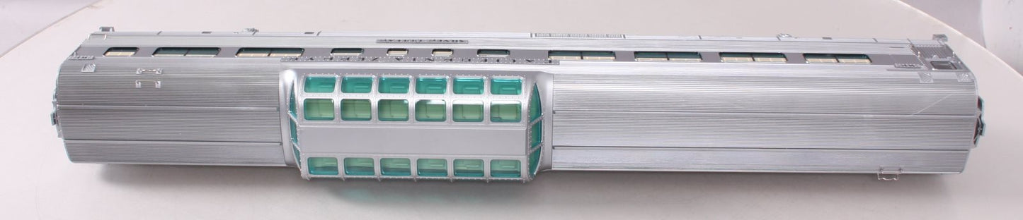 Atlas 30011531 O WP California Zephyr "Silver Dollar" Streamlined Dome Car #811