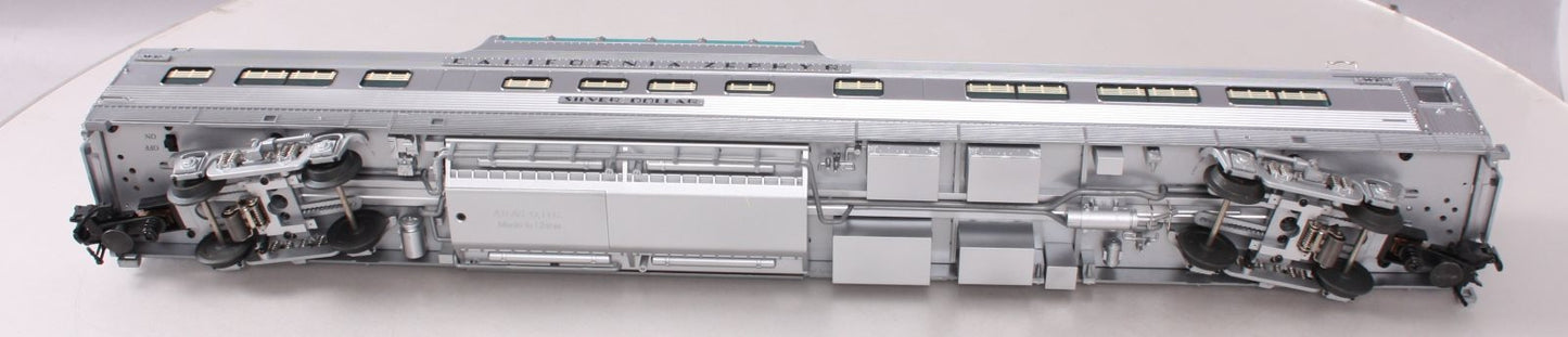 Atlas 30011531 O WP California Zephyr "Silver Dollar" Streamlined Dome Car #811