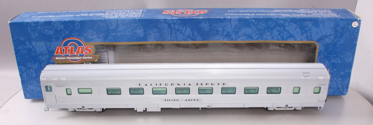 Atlas 3001187-1 O Gauge D&RGW "Silver Aspen" Sleeper Car #1120 (3-Rail)