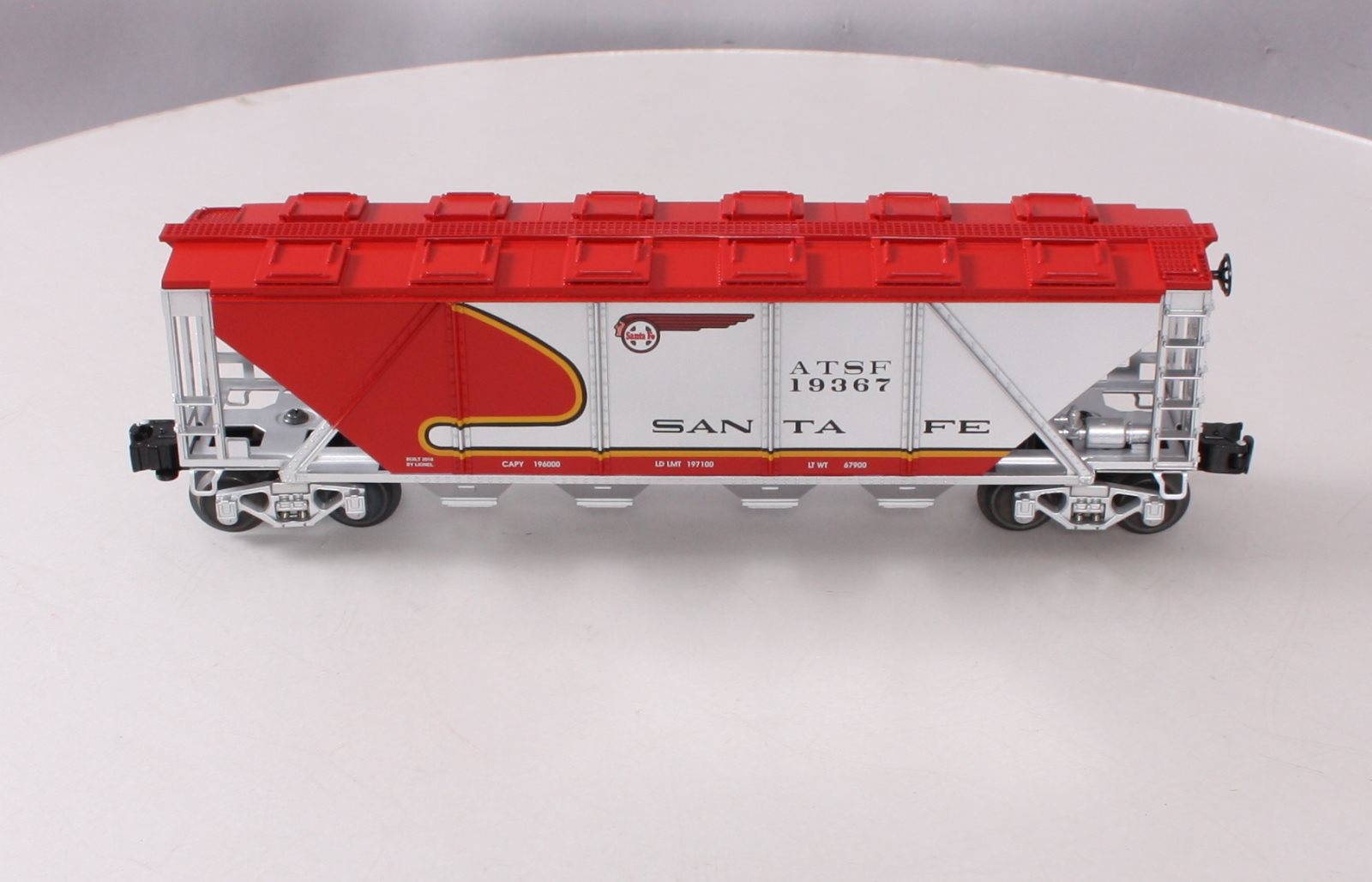 Lionel 6-19367 O Scale Santa Fe Warbonnet Quad Hopper
