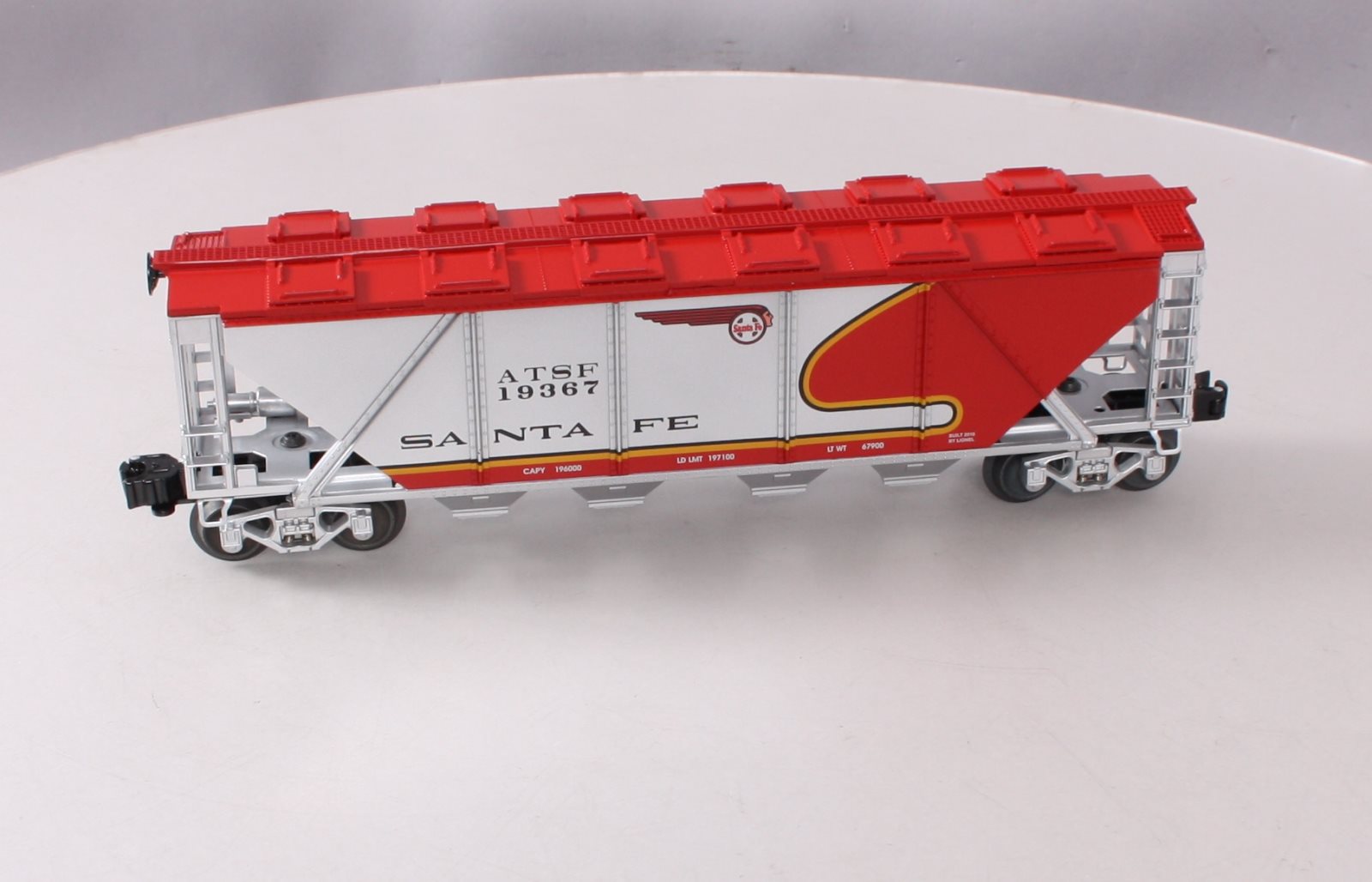 Lionel 6-19367 O Scale Santa Fe Warbonnet Quad Hopper