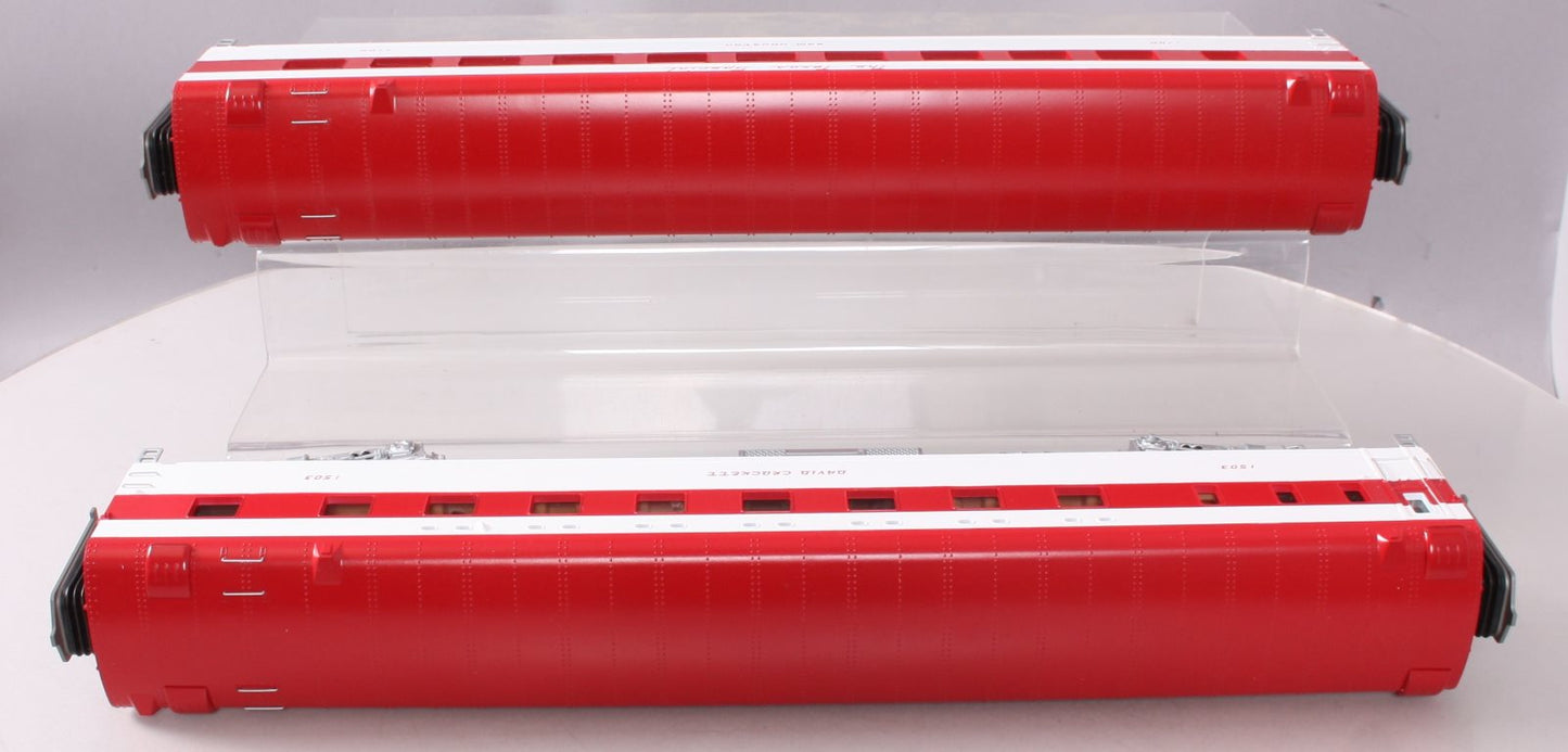 MTH 20-66228 O Texas Special 70' Streamlined Sleeper/Diner Car (Set of 2)