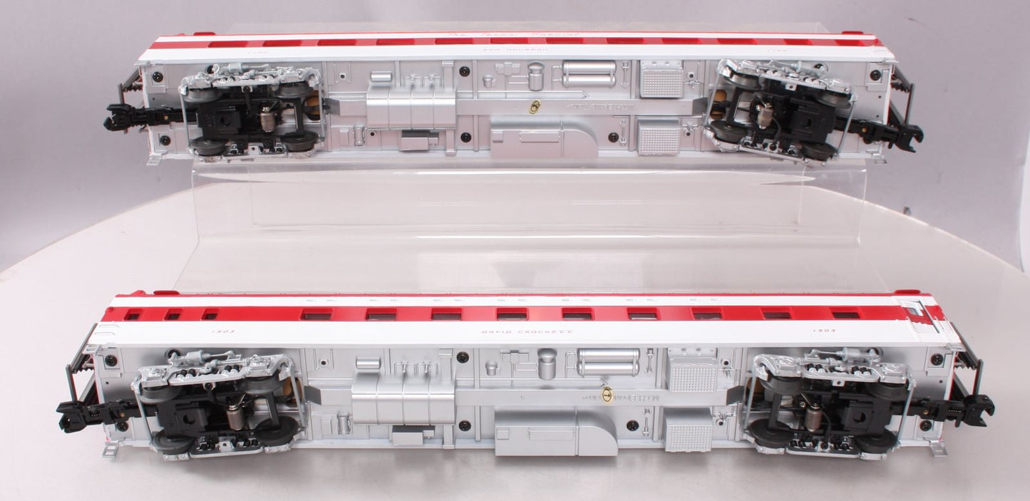 MTH 20-66228 O Texas Special 70' Streamlined Sleeper/Diner Car (Set of 2)
