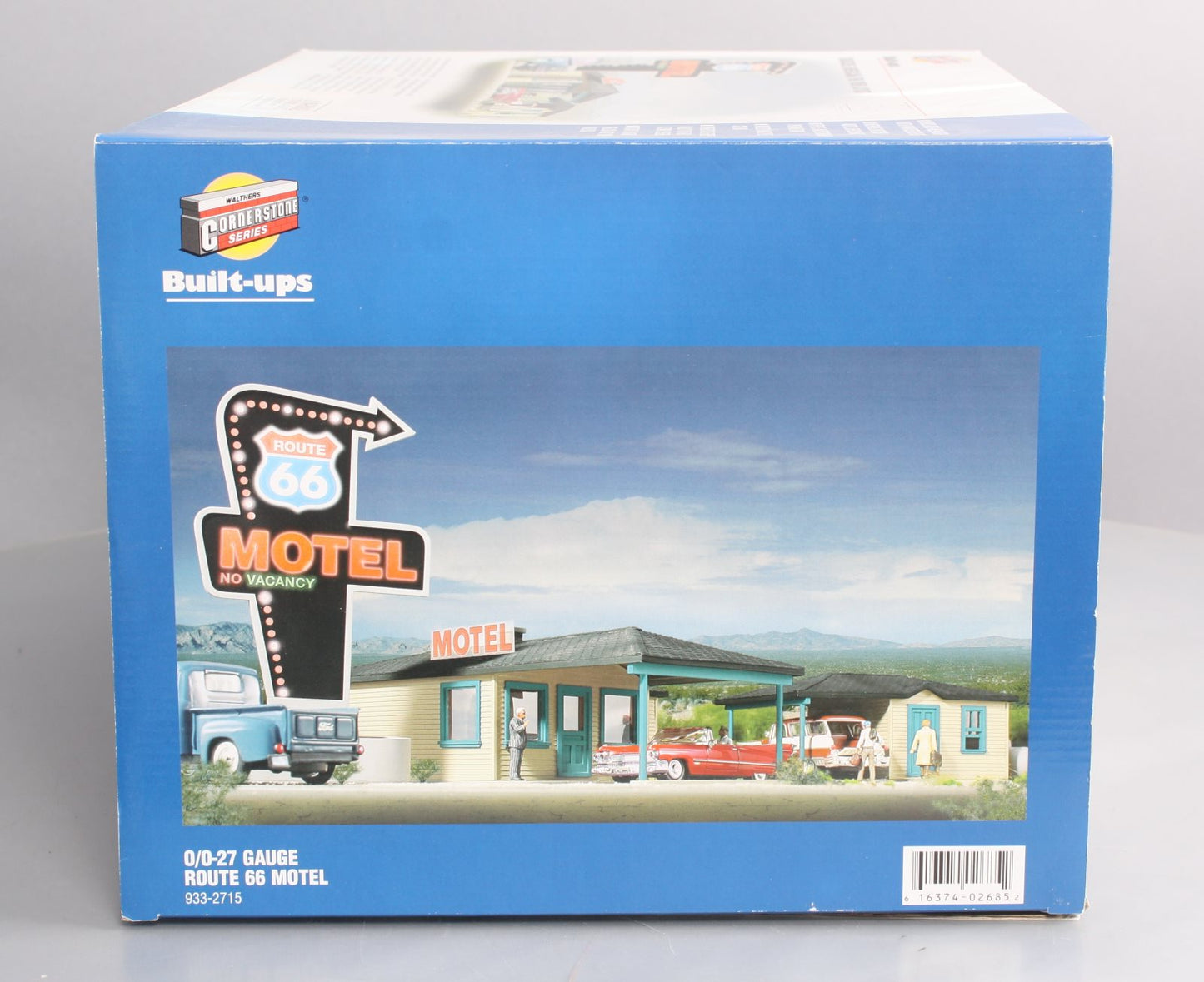 Walthers 933-2715 O/O-27 Scale Built-Up Route 66 Motel