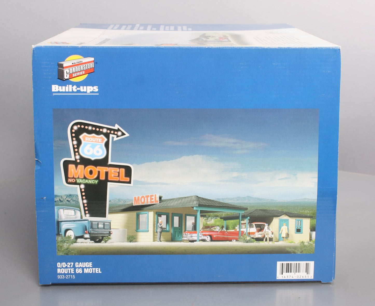 Walthers 933-2715 O/O-27 Scale Built-Up Route 66 Motel