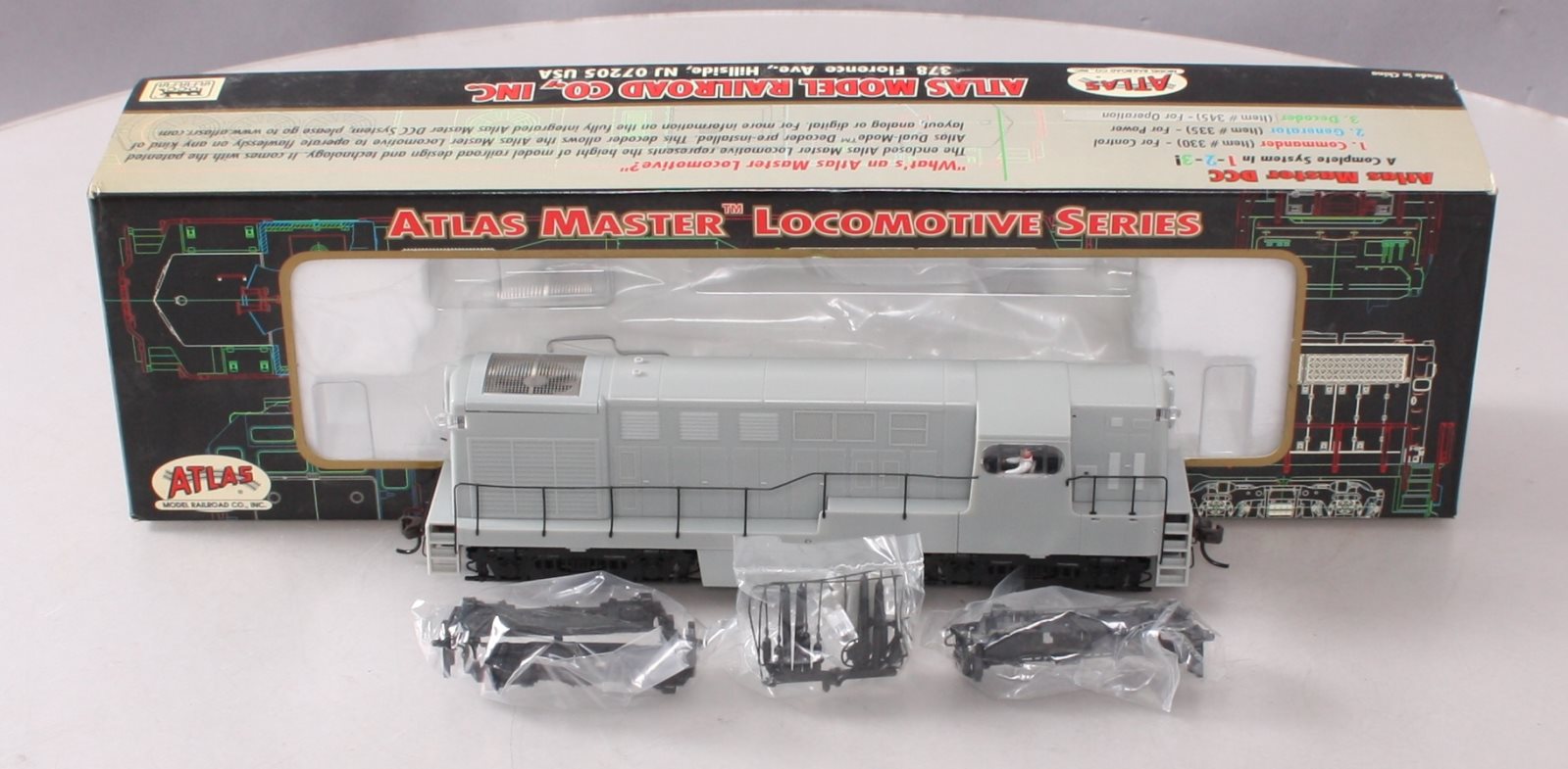 Atlas 9518 Undecorated H15/16-44 Diesel Locomotive