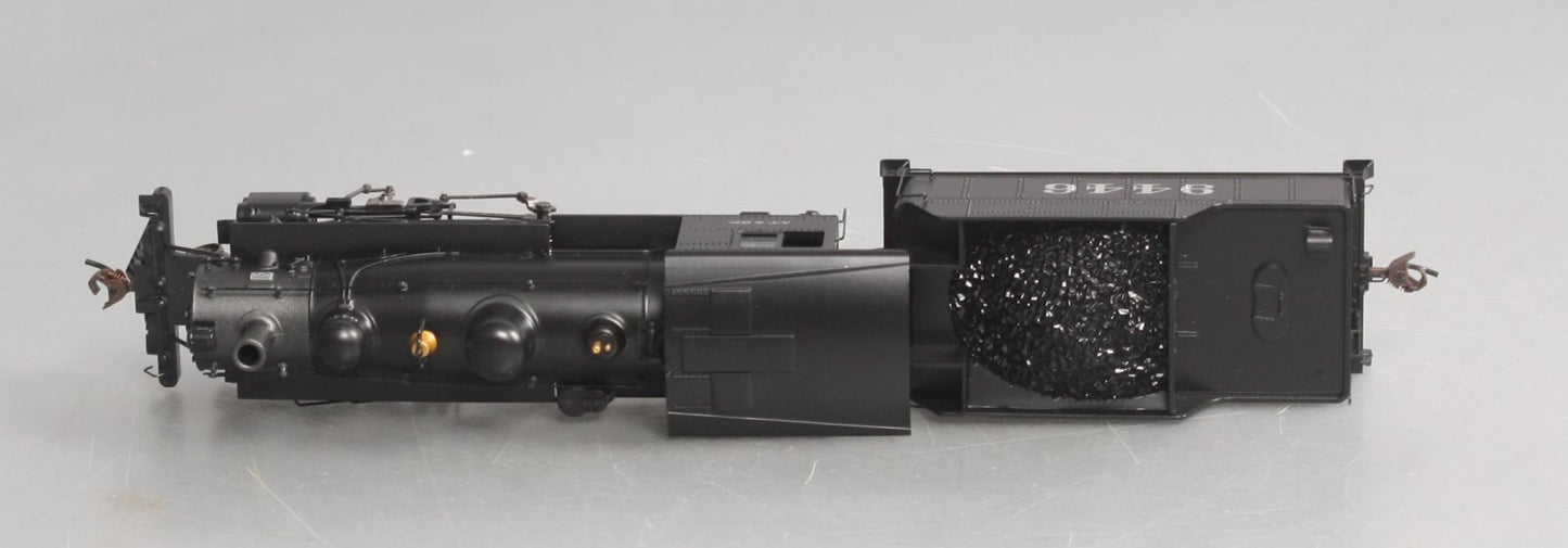 Bachmann 51704 HO Santa Fe Alco 2-6-0 Steam Locomotive & Tender #9446