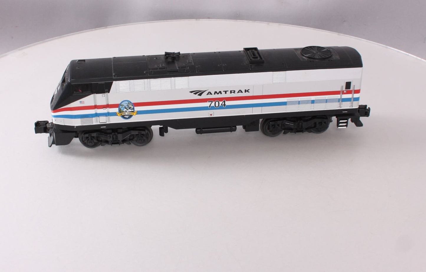 MTH 30-20424-1 O-27 Amtrak Genesis with PS3 #704