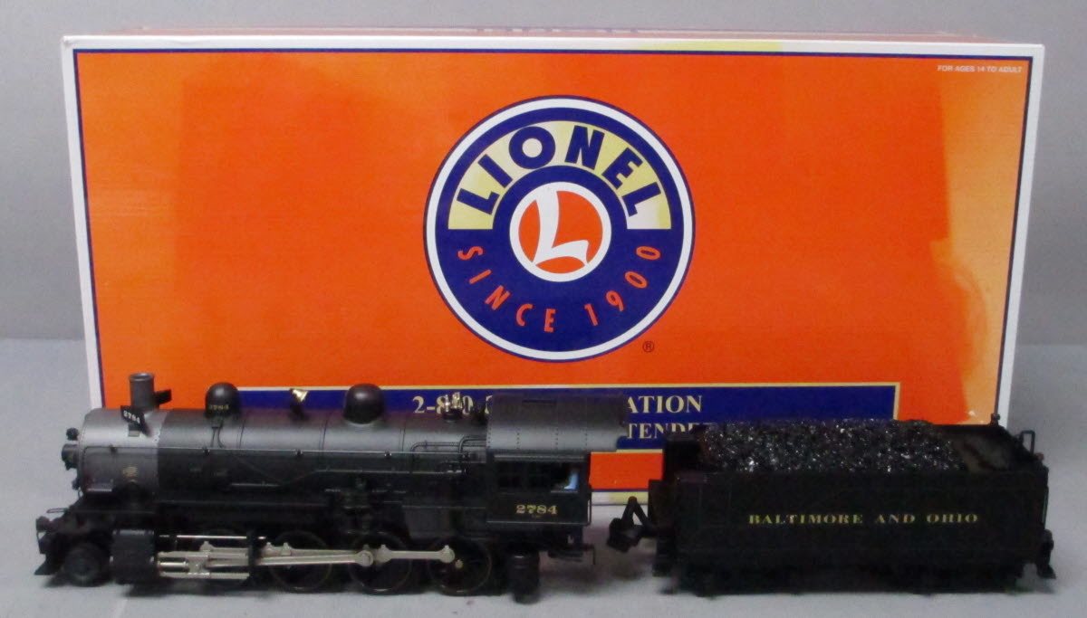 Lionel 6-11135 Baltimore & Ohio 2-8-0 Consolidation Steam Loco & Tender #2784