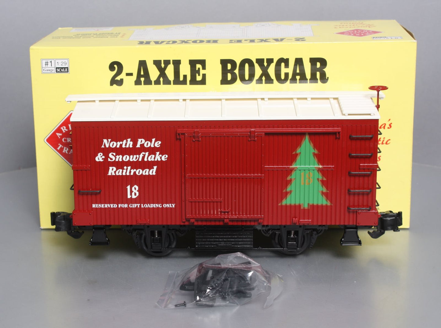 Aristo-Craft 40325 G Scale 20' Christmas Box Car
