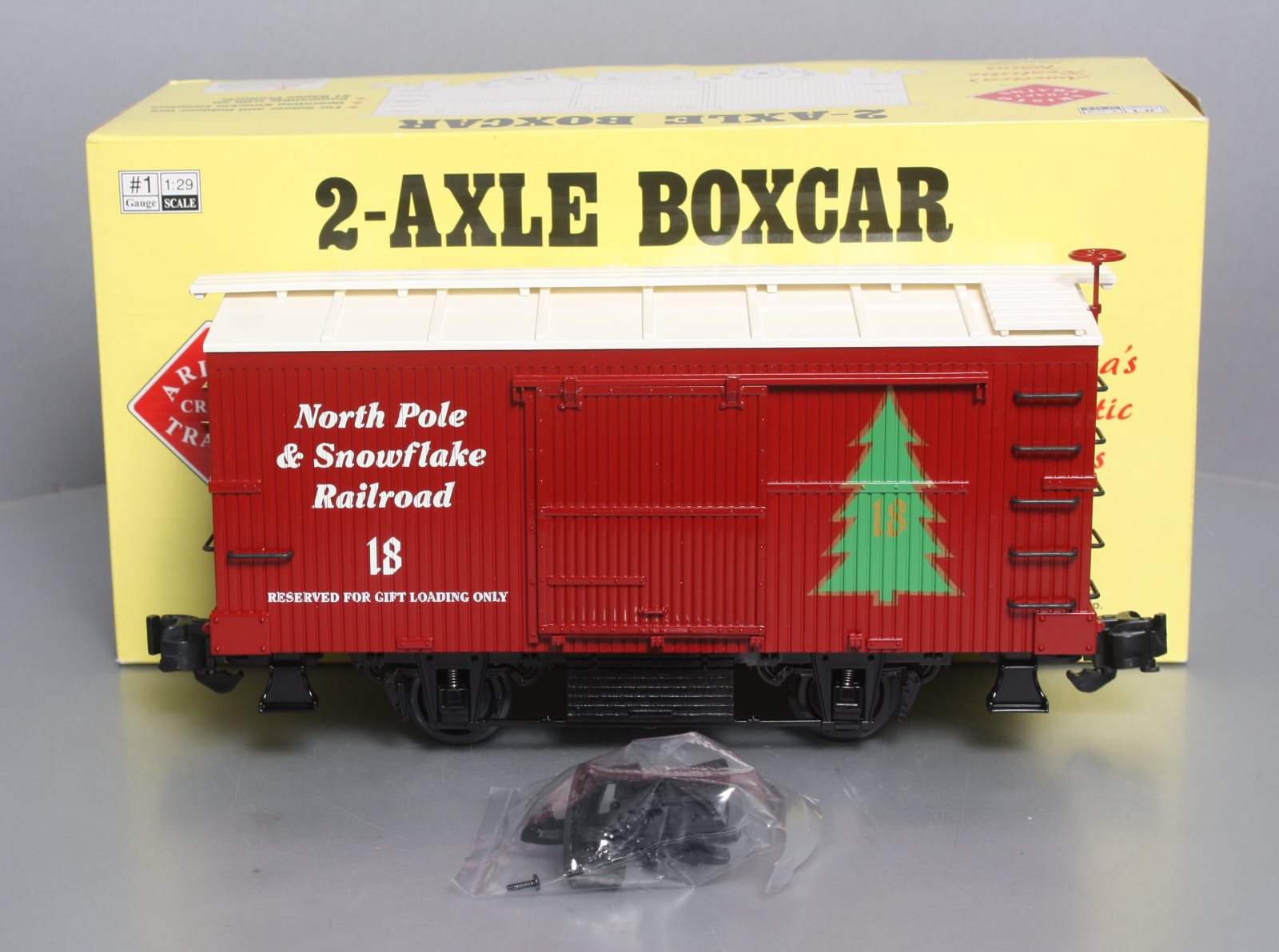 Aristo-Craft 40325 G Scale 20' Christmas Box Car
