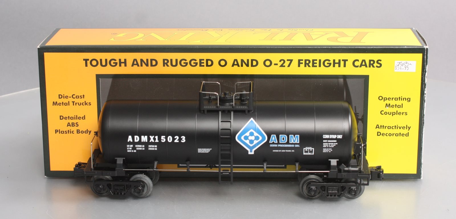 MTH 30-73449 O Archer-Daniels-Midland Modern Tank Car ADMX #15023