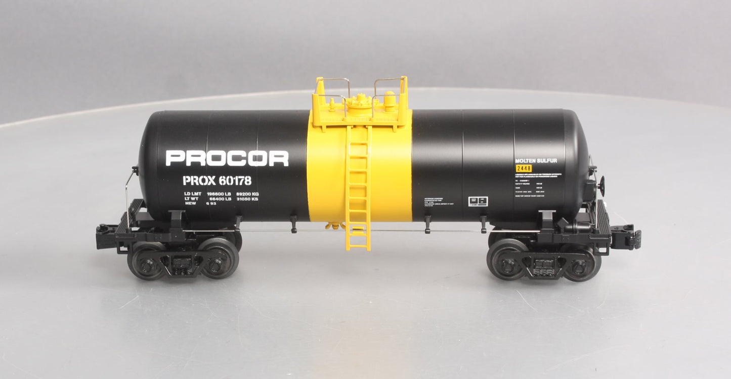 MTH 30-73395 O Procor Modern Tank Car #60178