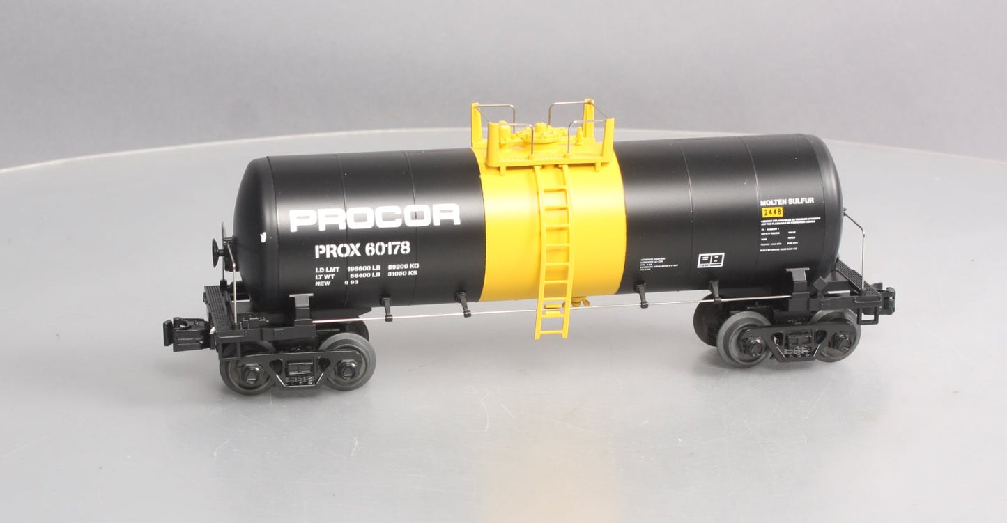 MTH 30-73395 O Procor Modern Tank Car #60178