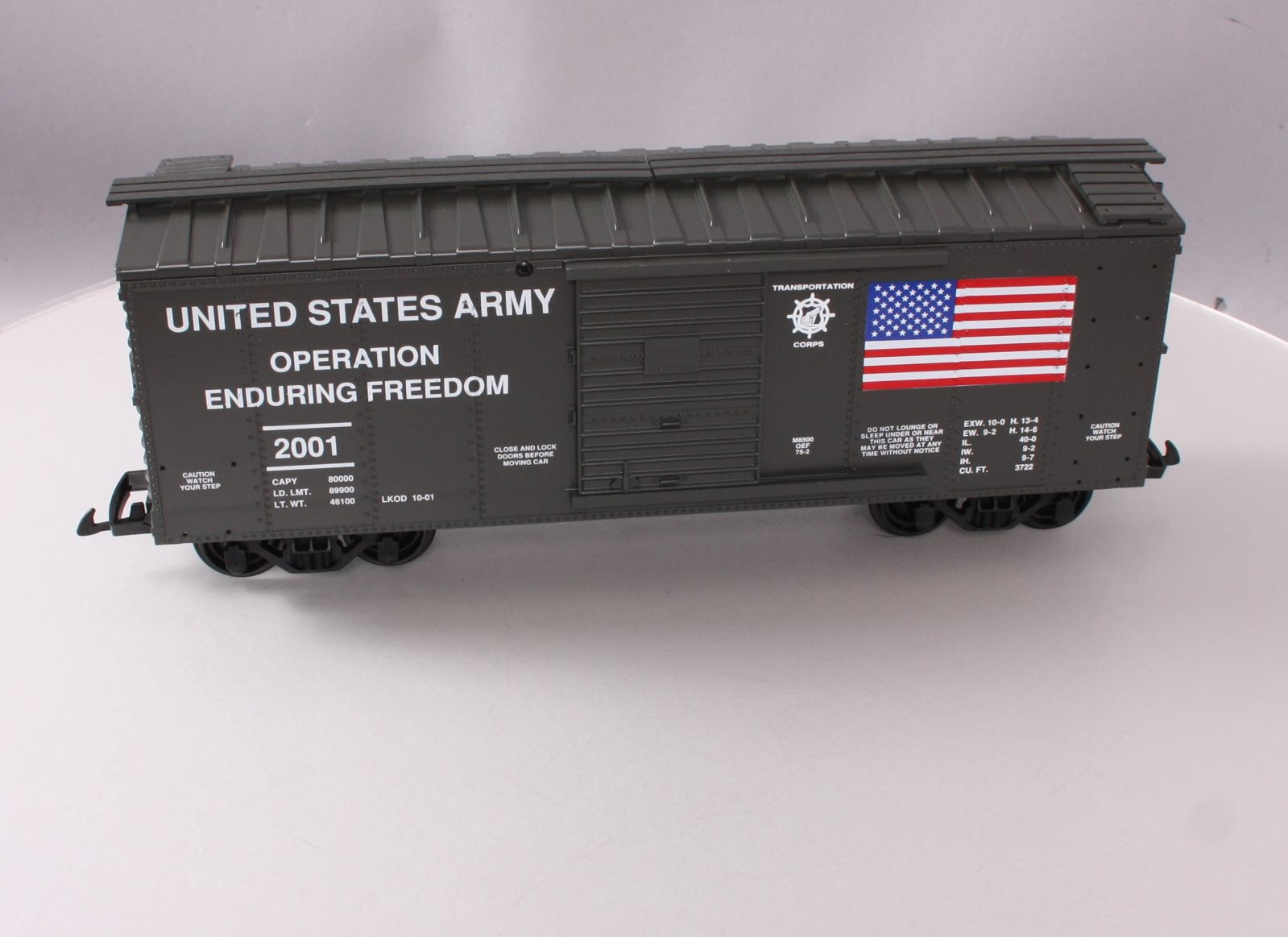 USA Trains R19072 G US Army 