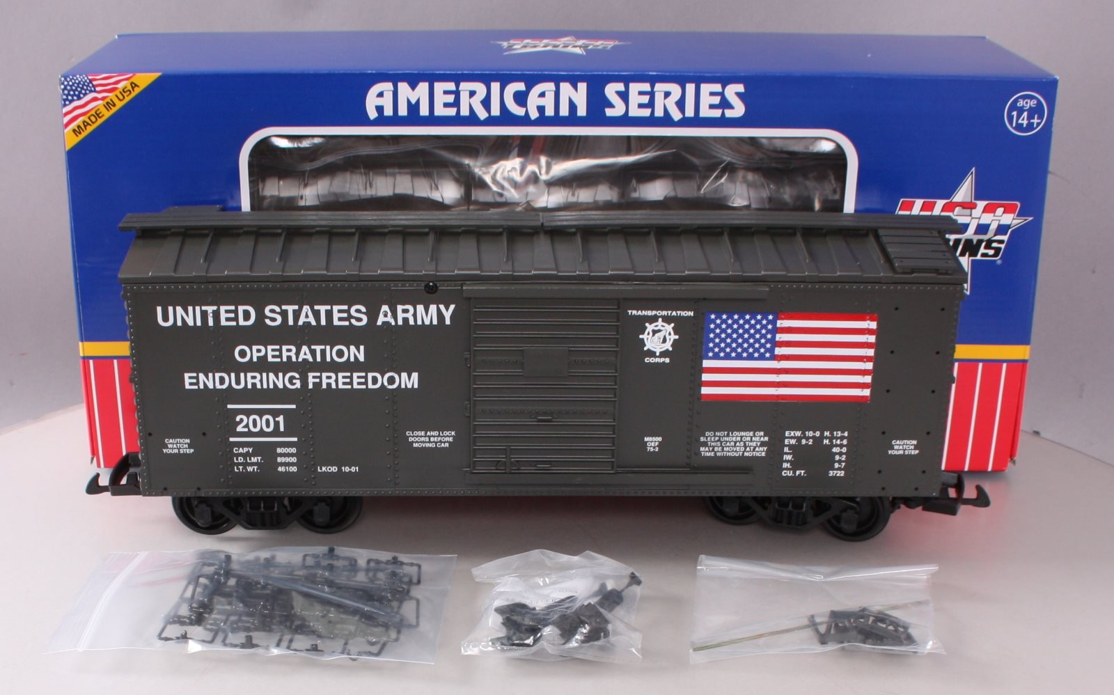 USA Trains R19072 G US Army 