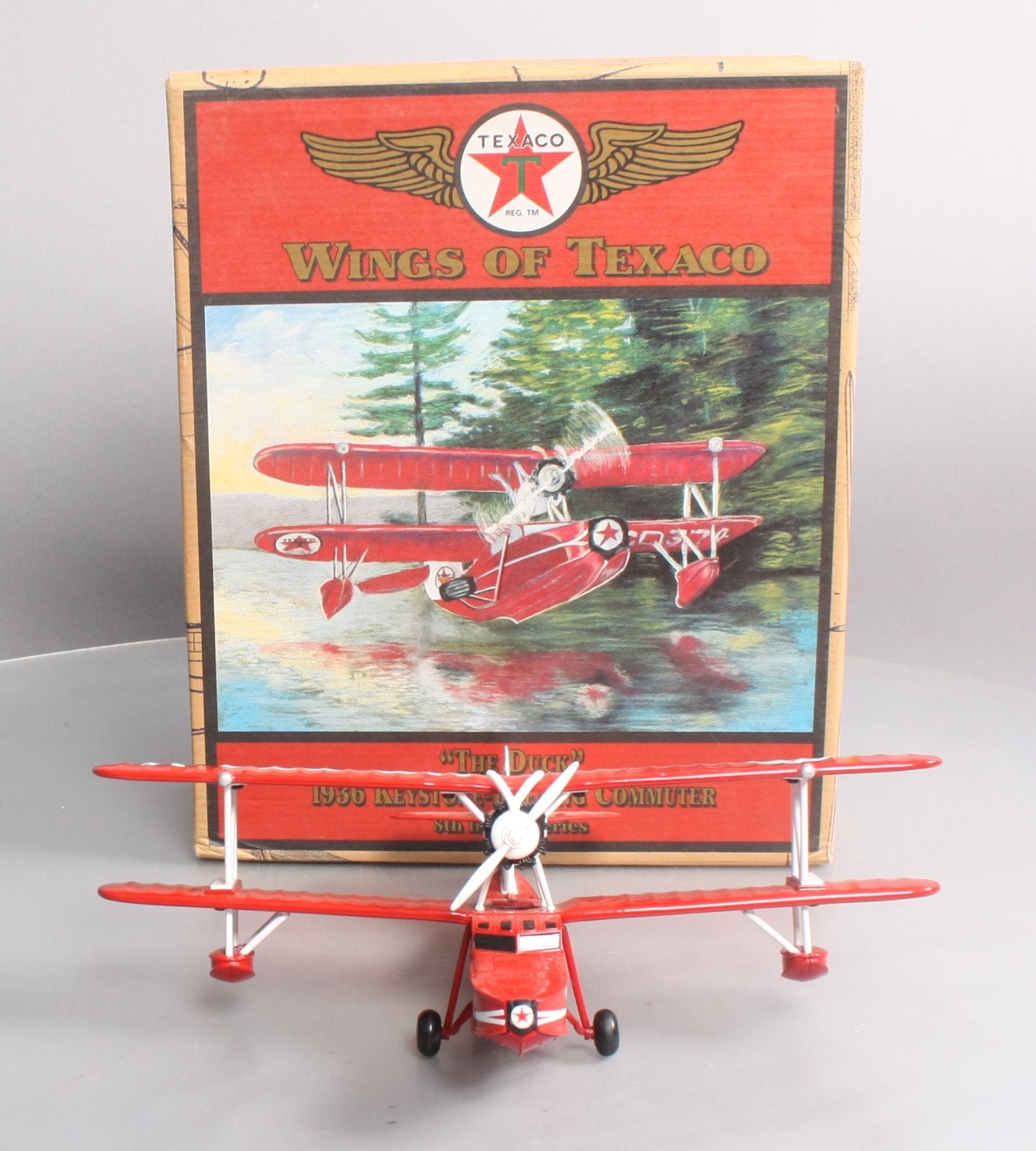 Ertl 19538V "The Duck" - 1936 Keystone-Loening Commuter Airplane Replica Bank