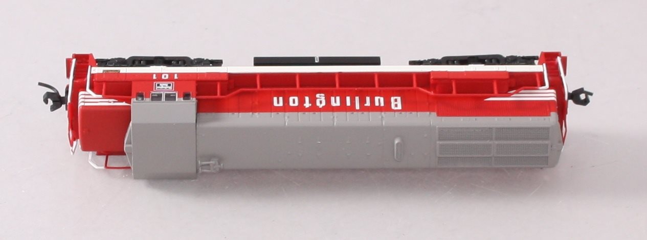 Atlas 40000578 N Scale CB&Q U25B Phase 2B Diesel Locomotive #101