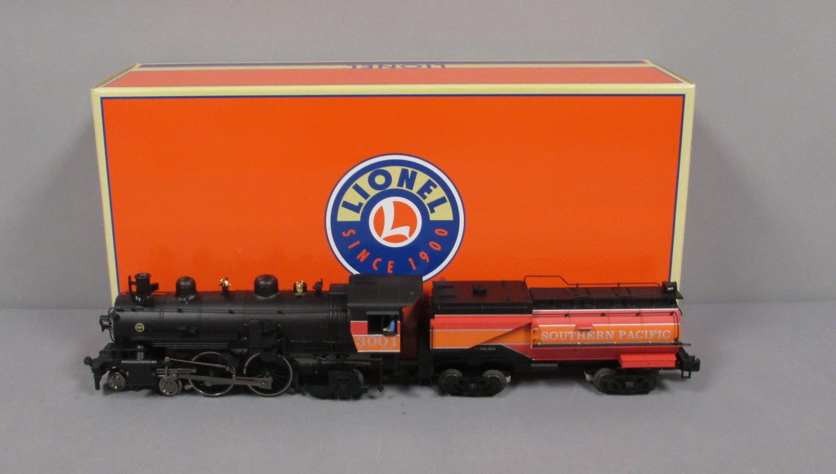Lionel 1931150 O Gauge SP A-6 Atlantic Steam Locomotive & Tender w/ LEGACY #3001