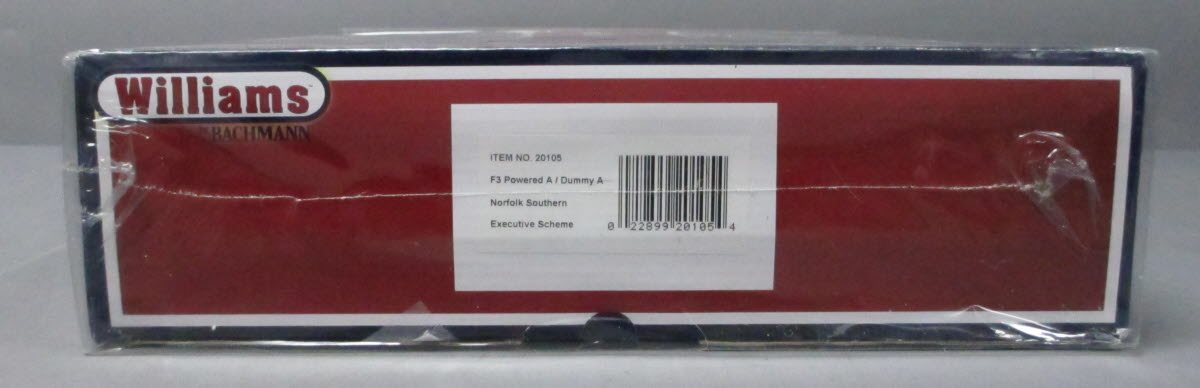 Williams 20105 O Norfolk Southern EMD F3 A-A Diesel Locomotive Set #4270/4271