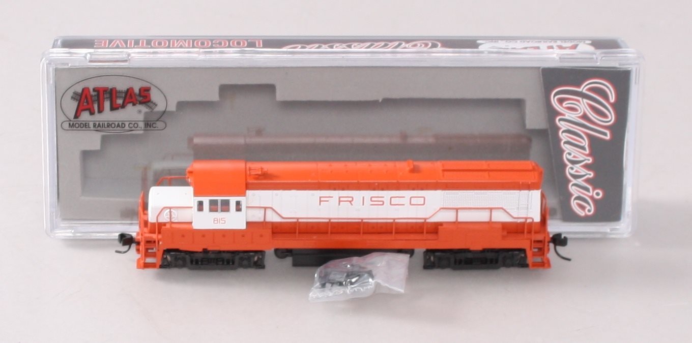 Atlas 44519 N Scale Frisco U25B Phase 2A Diesel Locomotive #815 - DCC Ready