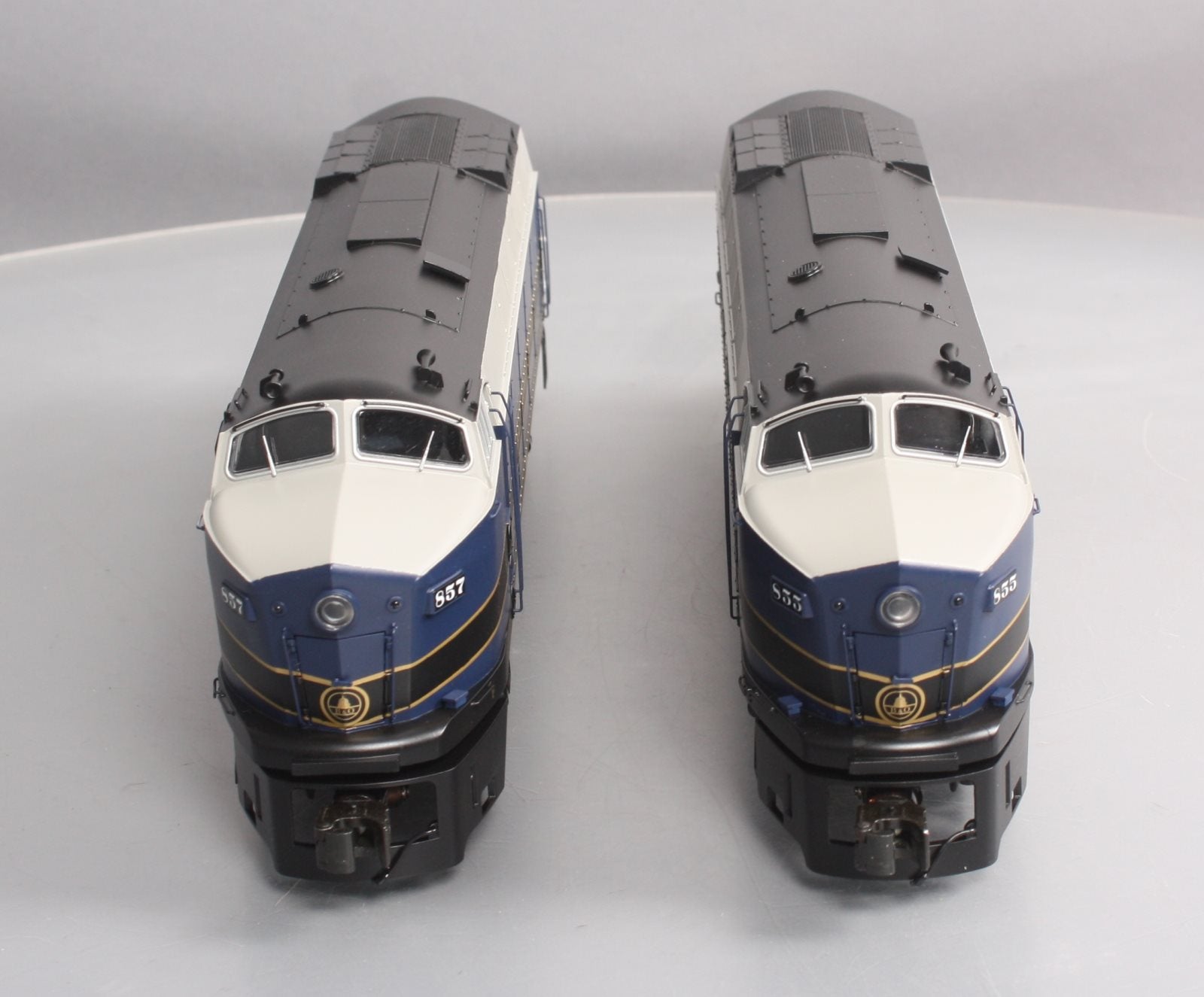 Lionel 6-38563 O B&O Legacy RF-16 Sharknose AA Diesel Locomotive Set #855/857