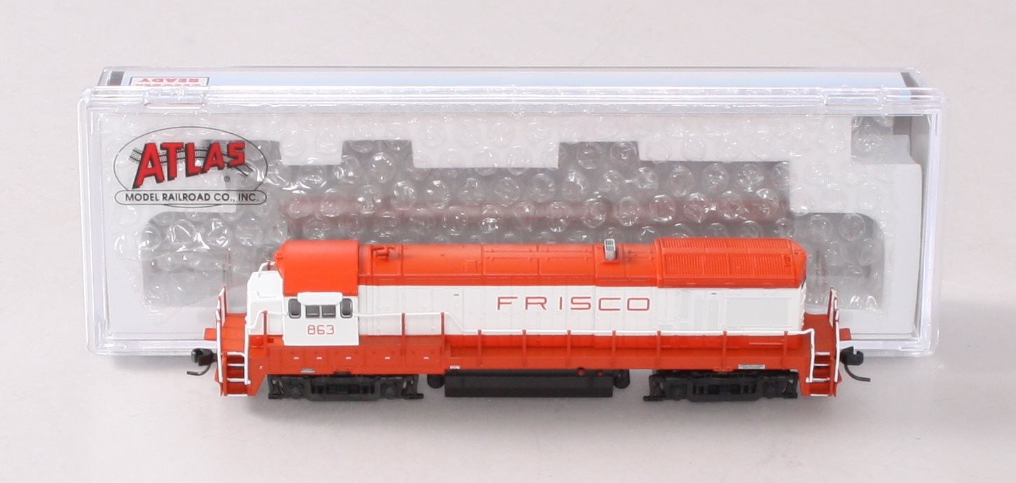 Atlas 40002391 N Frisco B30-7 Low Nose Standard DC Diesel Locomotive #863