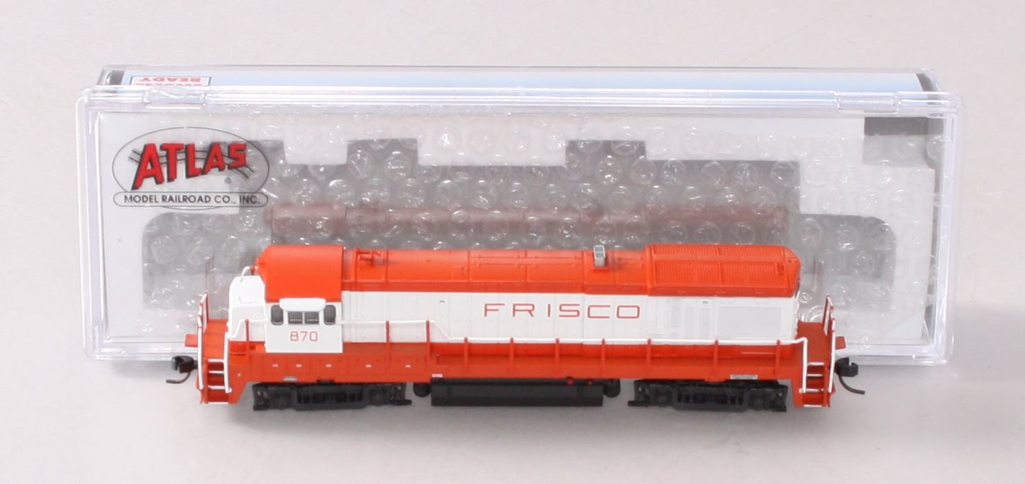 Atlas 40002393 N Frisco B30-7 Low Nose Standard DC Diesel Locomotive #870