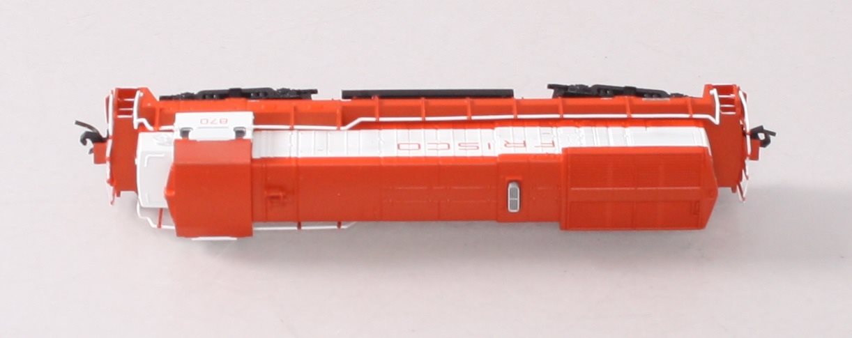 Atlas 40002393 N Frisco B30-7 Low Nose Standard DC Diesel Locomotive #870