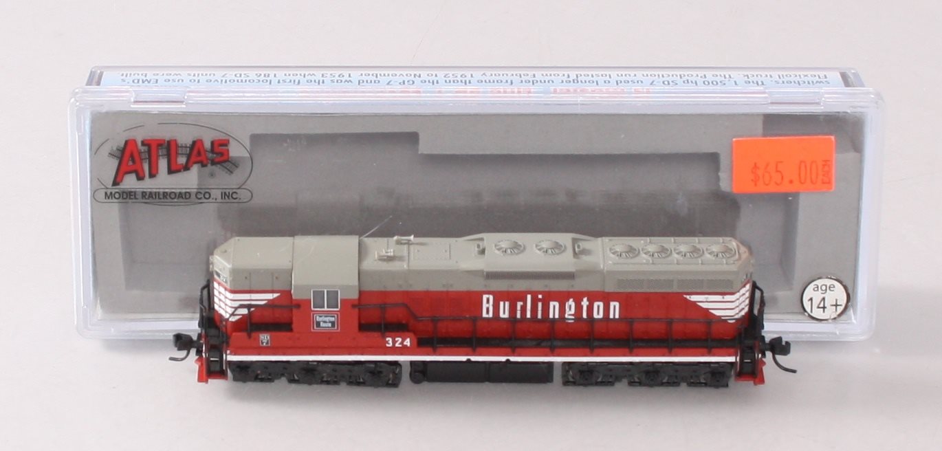 Atlas 53621 N Classic SD7, CB&Q #324