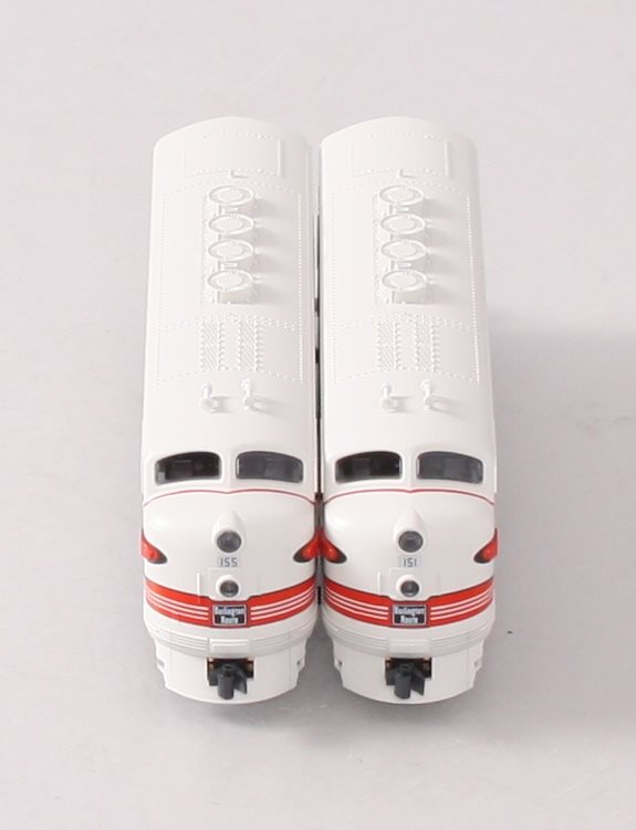 Kato 106-0202 N Scale CB&Q EMD F2 AA Diesel Locomotive Set #151/155
