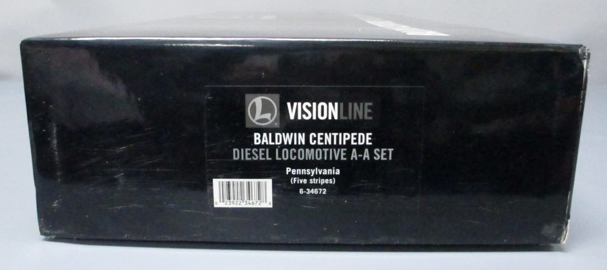 Lionel 6-34672 O PRR VISIONLINE Centipede A-A Diesel Loco Set #5833/#5821