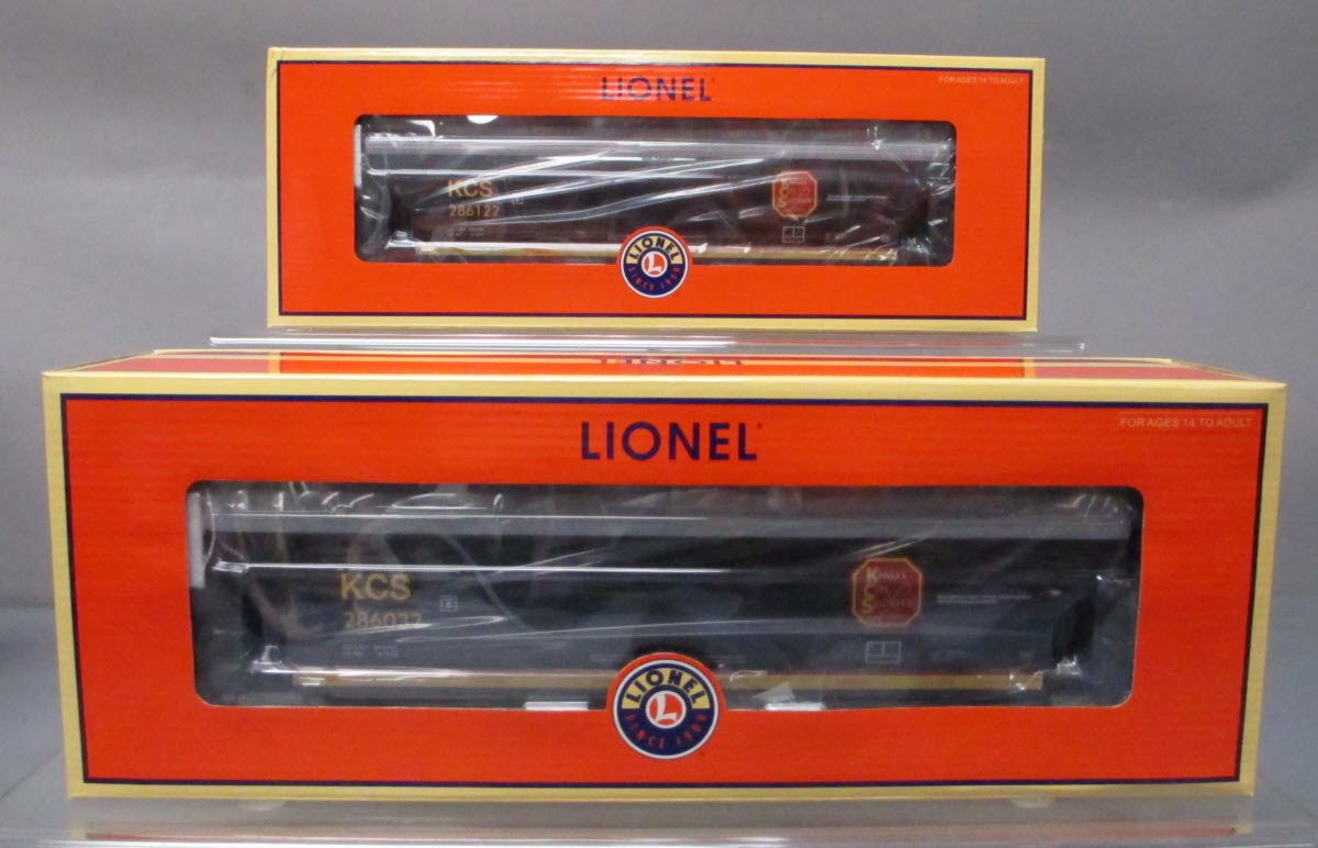Lionel 6-27188 KCS 3-Bay ACF Aluminum Hopper 3 Pack