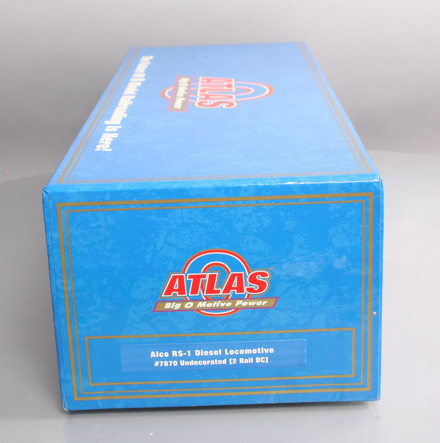 Atlas 7870 O 2-Rail Undecorated RS-1 Diesel Locomotive