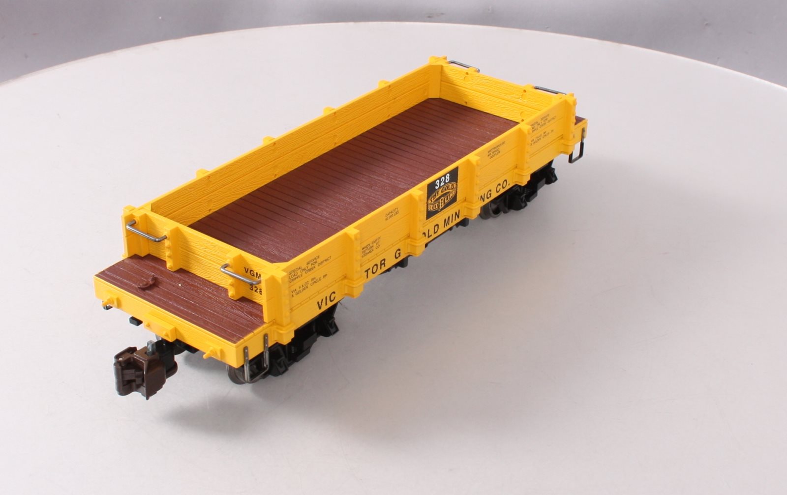 Bachmann 95747 Victor Gold Mining 20' Gondola - Metal Wheels