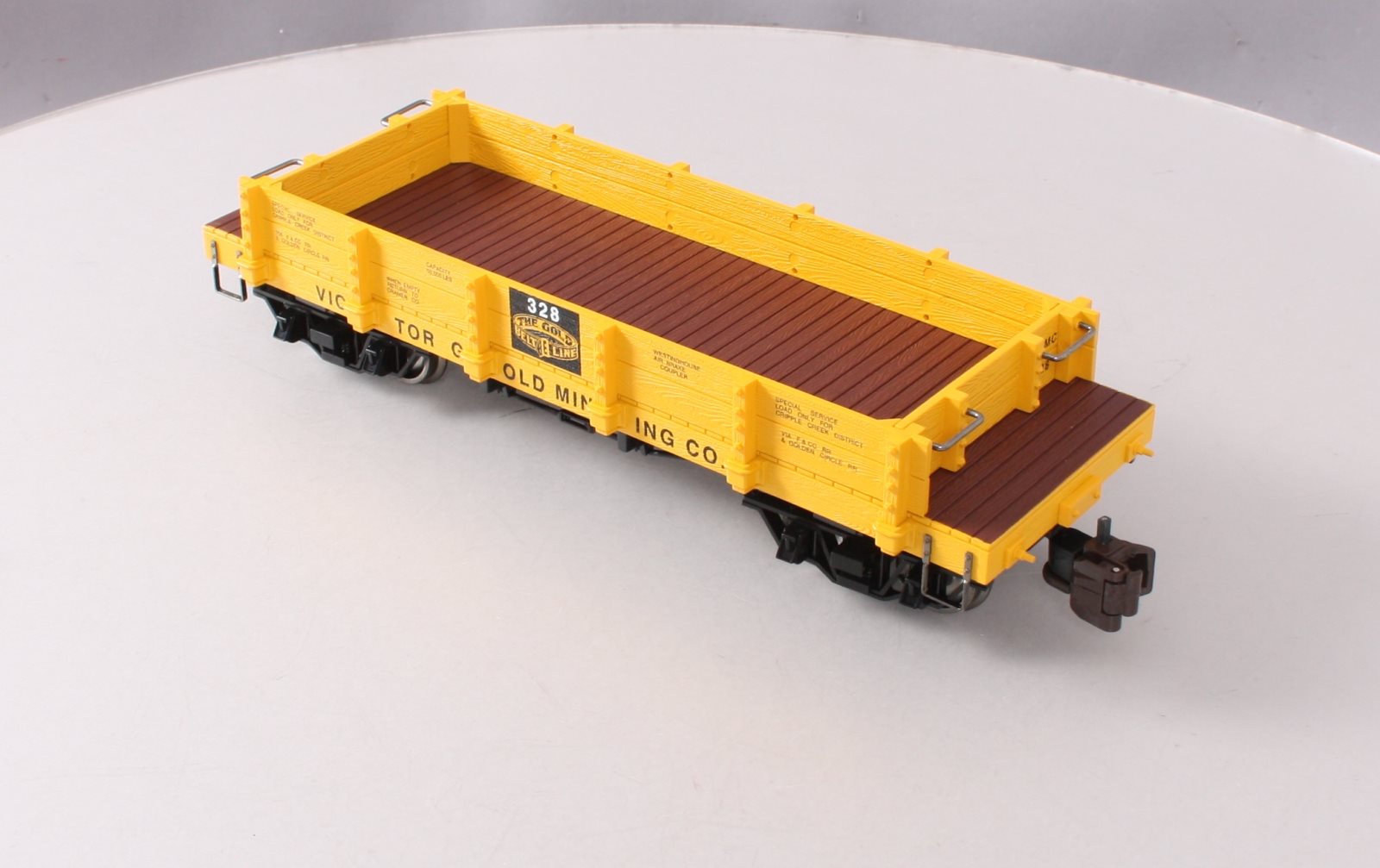 Bachmann 95747 Victor Gold Mining 20' Gondola - Metal Wheels