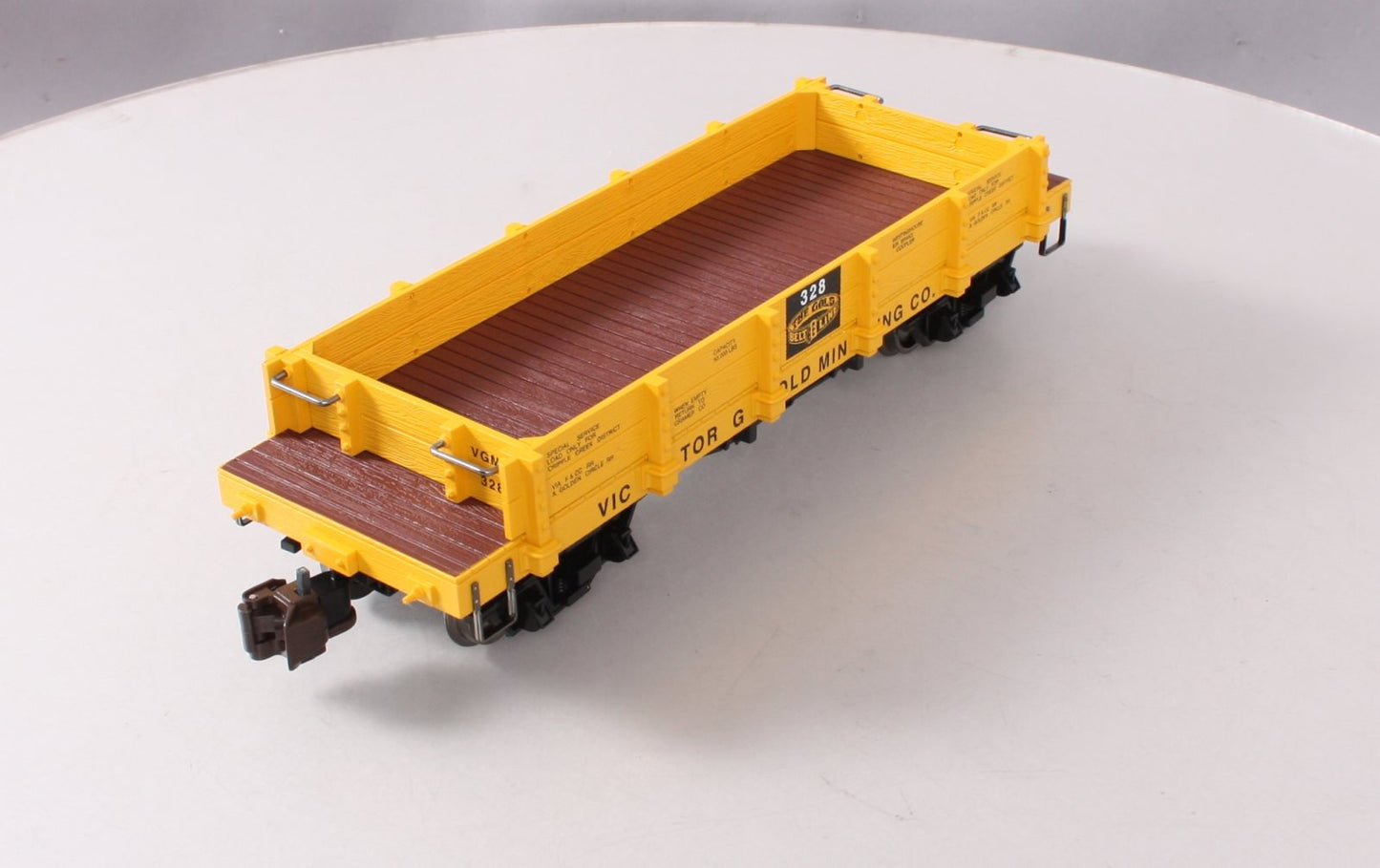 Bachmann 95747 Victor Gold Mining 20' Gondola - Metal Wheels
