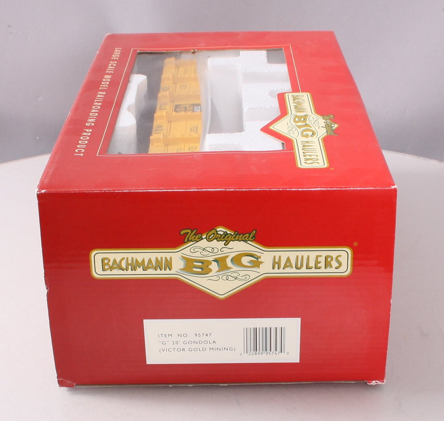 Bachmann 95747 Victor Gold Mining 20' Gondola - Metal Wheels