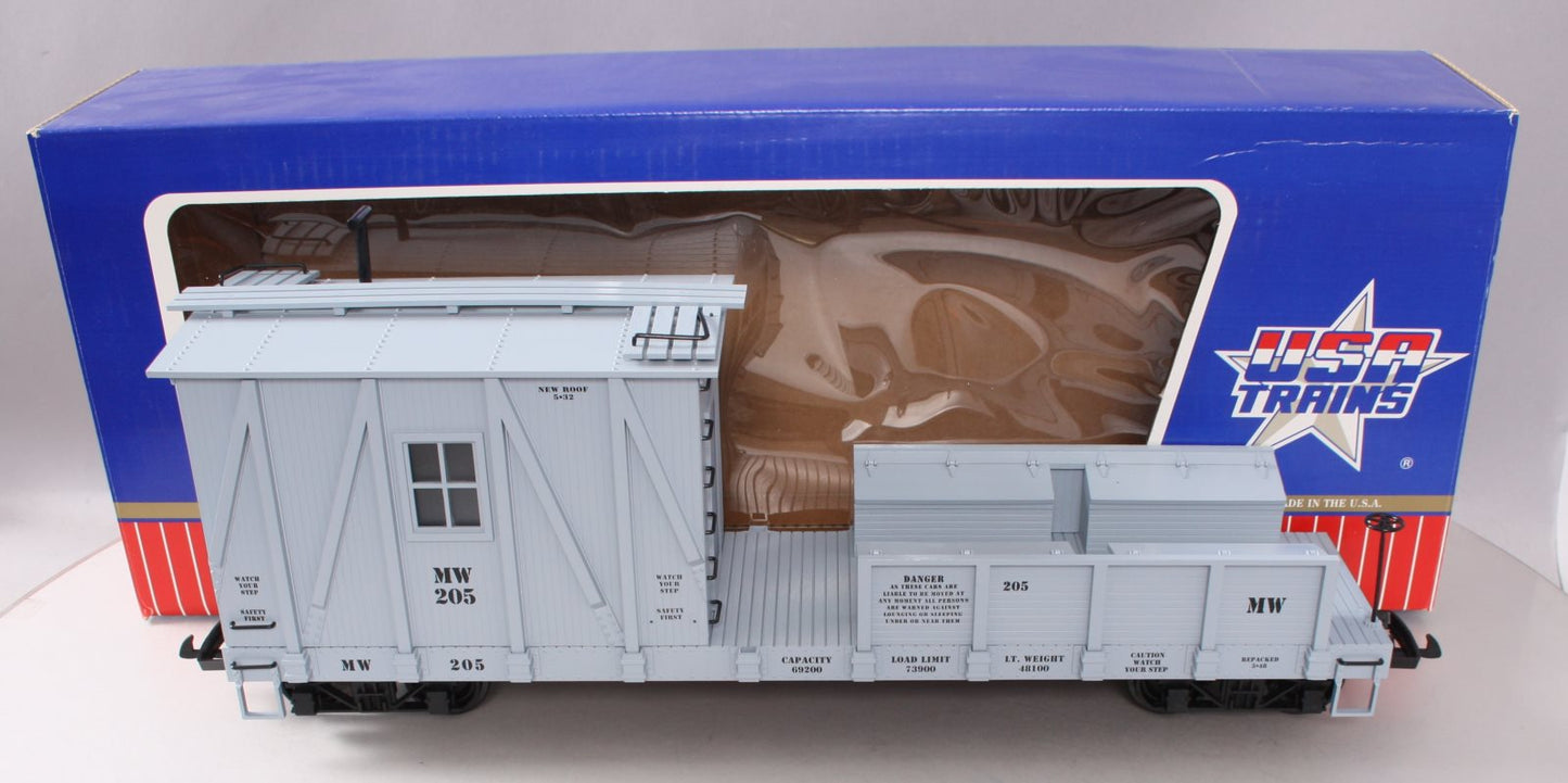 USA Trains R1870 G Maintenance of Way Crane Tender (for 25 Ton Crane)