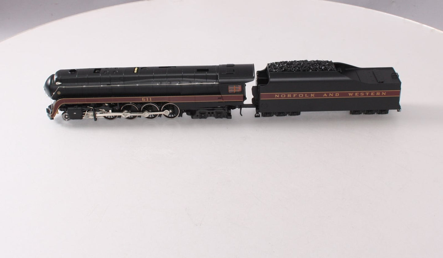 MTH 80-3146-1 HO Norfolk & Western J Class 4-8-4 Steam Engine w/PS 3.0 #611