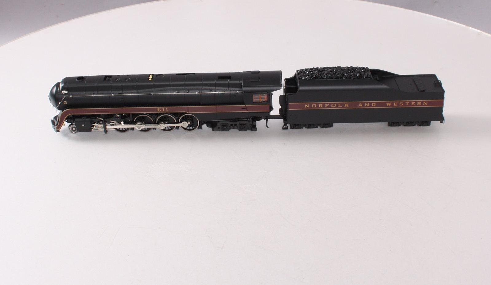 MTH 80-3146-1 HO Norfolk & Western J Class 4-8-4 Steam Engine w/PS 3.0 #611