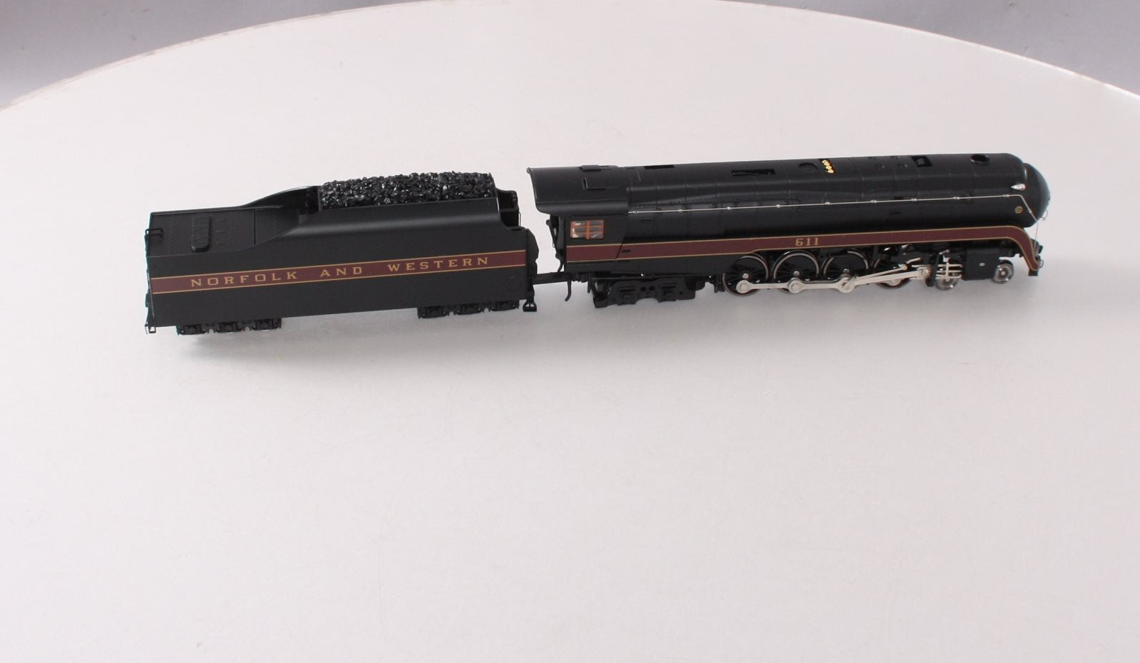 MTH 80-3146-1 HO Norfolk & Western J Class 4-8-4 Steam Engine w/PS 3.0 #611