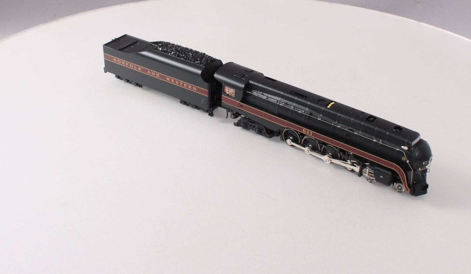 MTH 80-3146-1 HO Norfolk & Western J Class 4-8-4 Steam Engine w/PS 3.0 #611