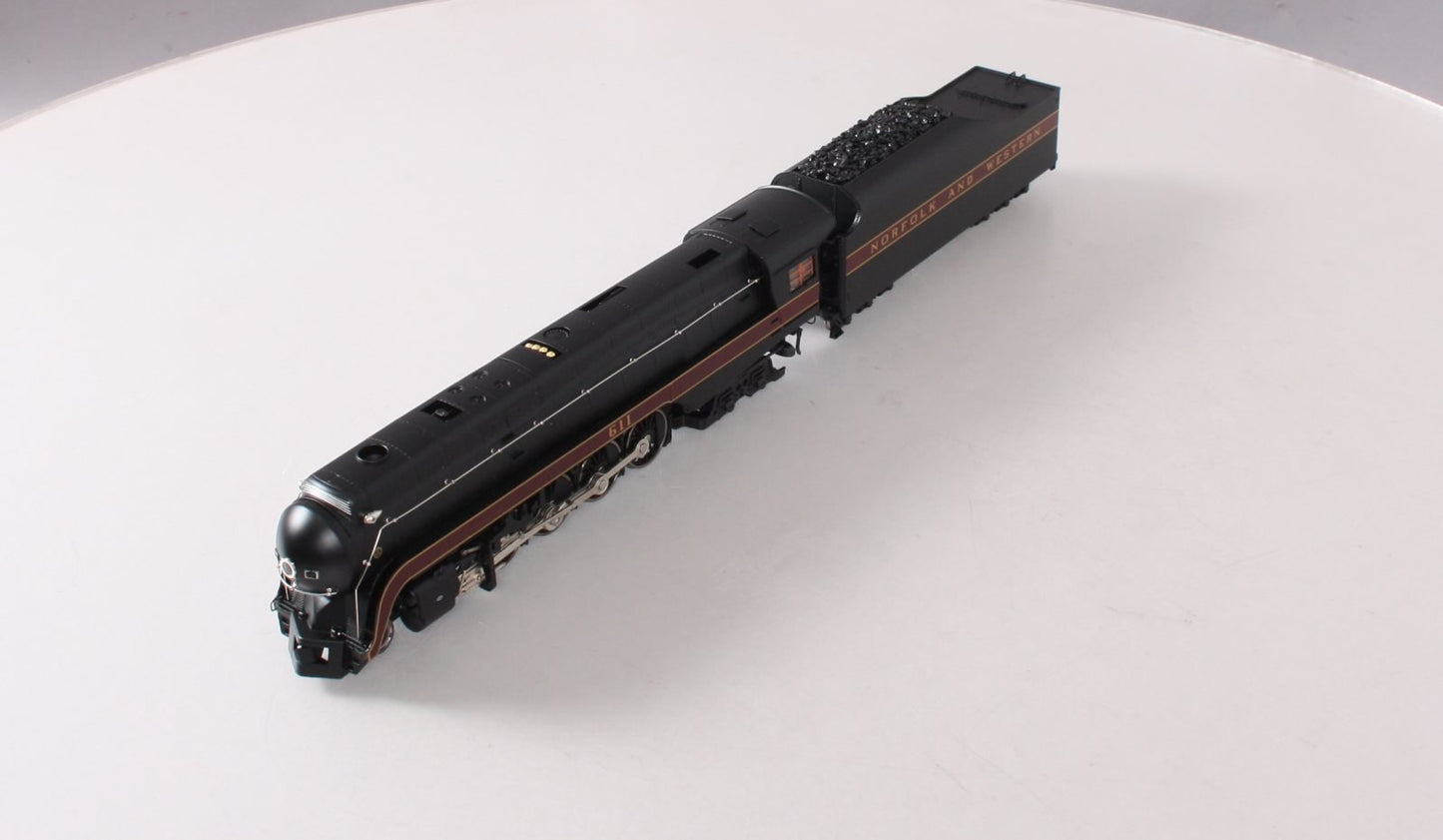 MTH 80-3146-1 HO Norfolk & Western J Class 4-8-4 Steam Engine w/PS 3.0 #611