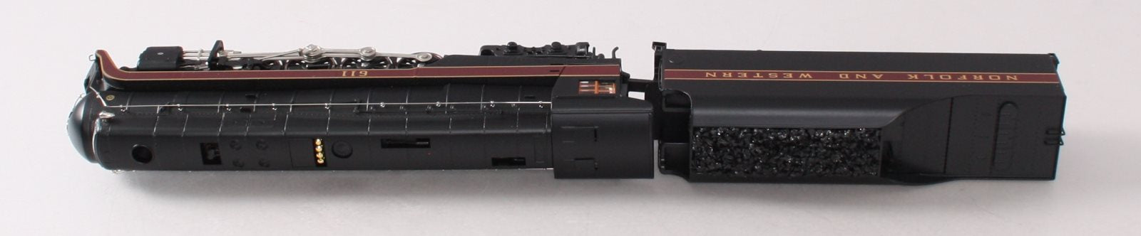MTH 80-3146-1 HO Norfolk & Western J Class 4-8-4 Steam Engine w/PS 3.0 #611