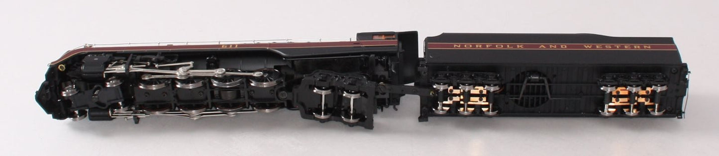 MTH 80-3146-1 HO Norfolk & Western J Class 4-8-4 Steam Engine w/PS 3.0 #611