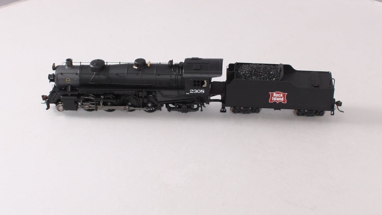 Broadway Limited 2911 HO Rock Island USRA Light 2-8-2 Mikado Steam Loco. #2308