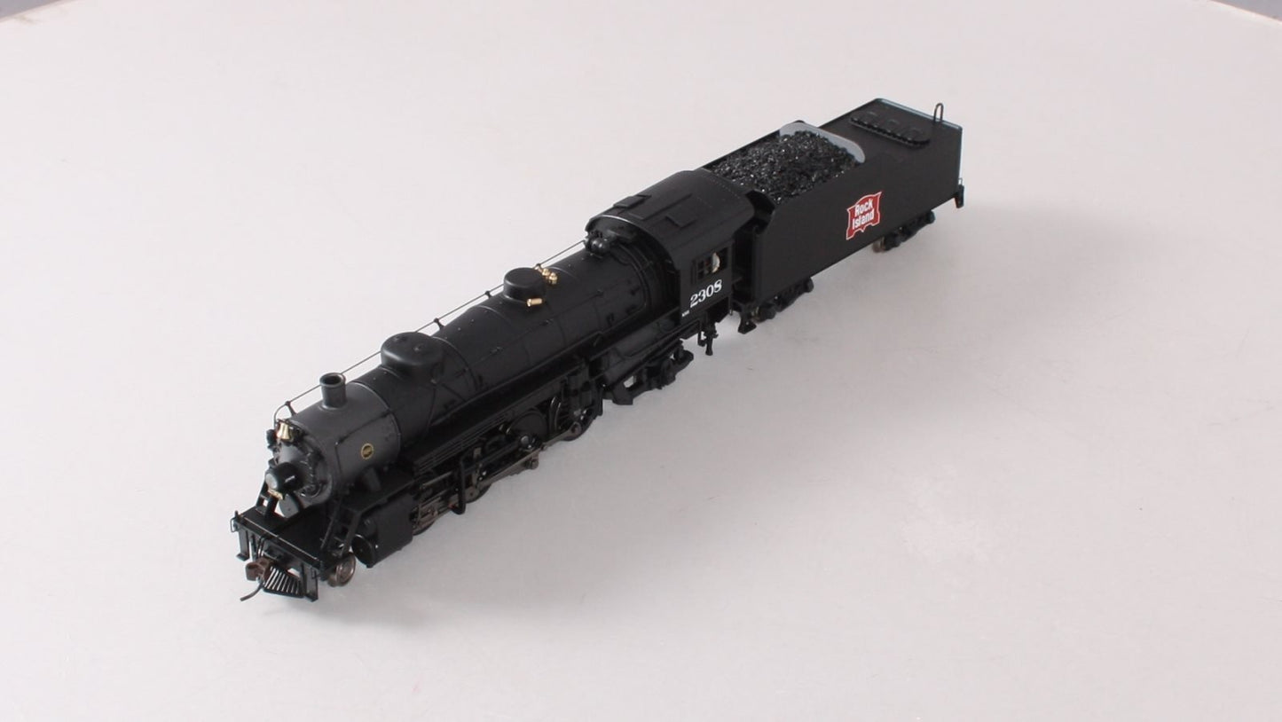 Broadway Limited 2911 HO Rock Island USRA Light 2-8-2 Mikado Steam Loco. #2308