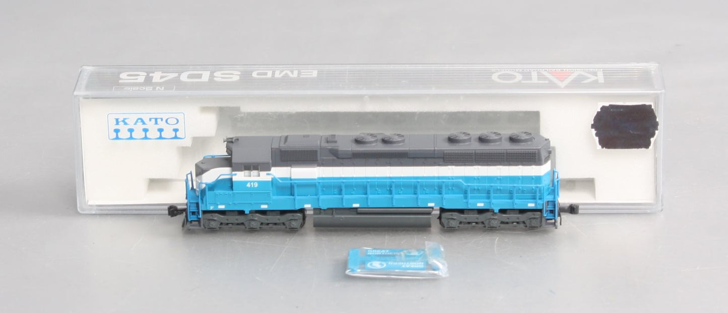 Kato 176-3126 N SD45 GN'Big Sky Blue' #419